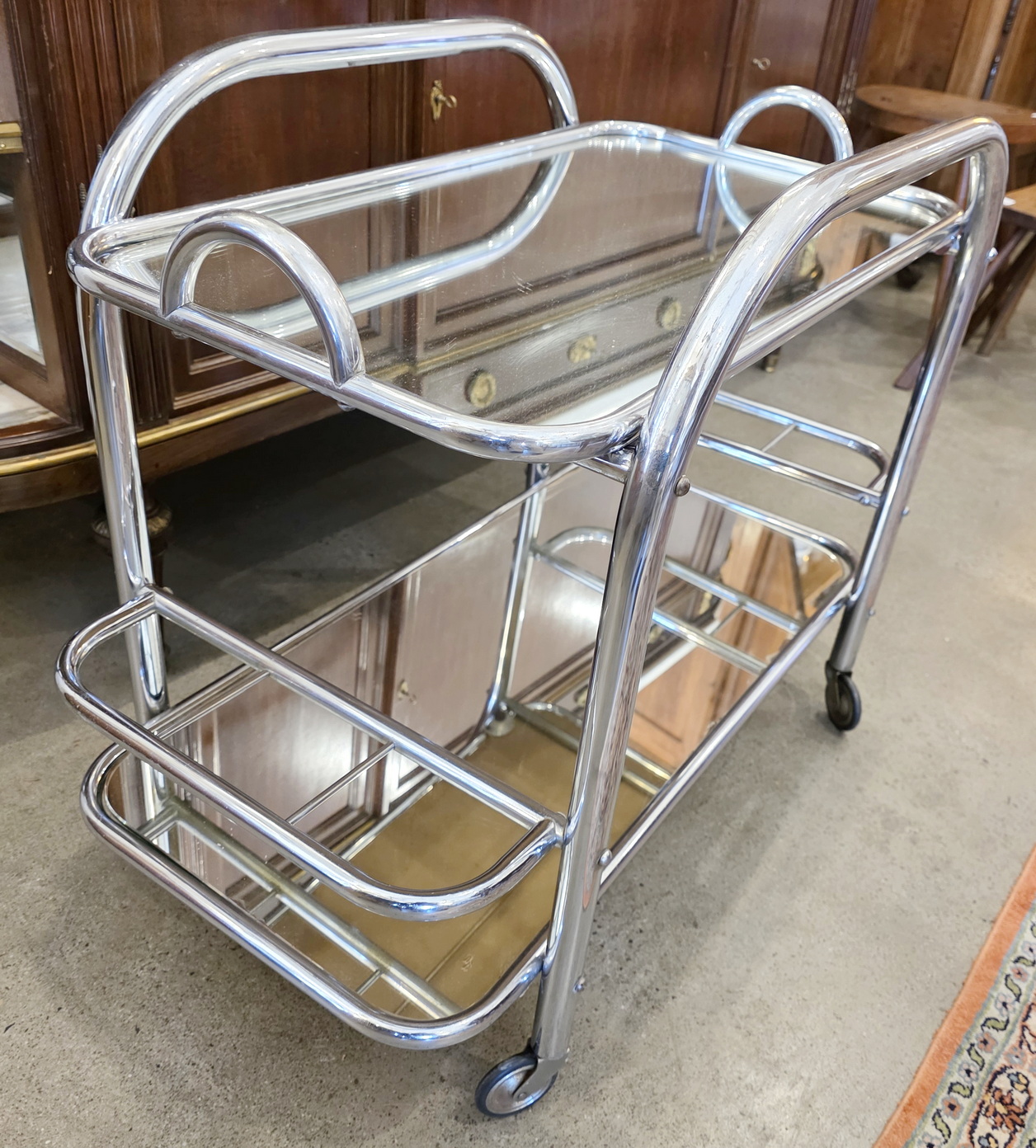 An Art Deco Bar Cart 